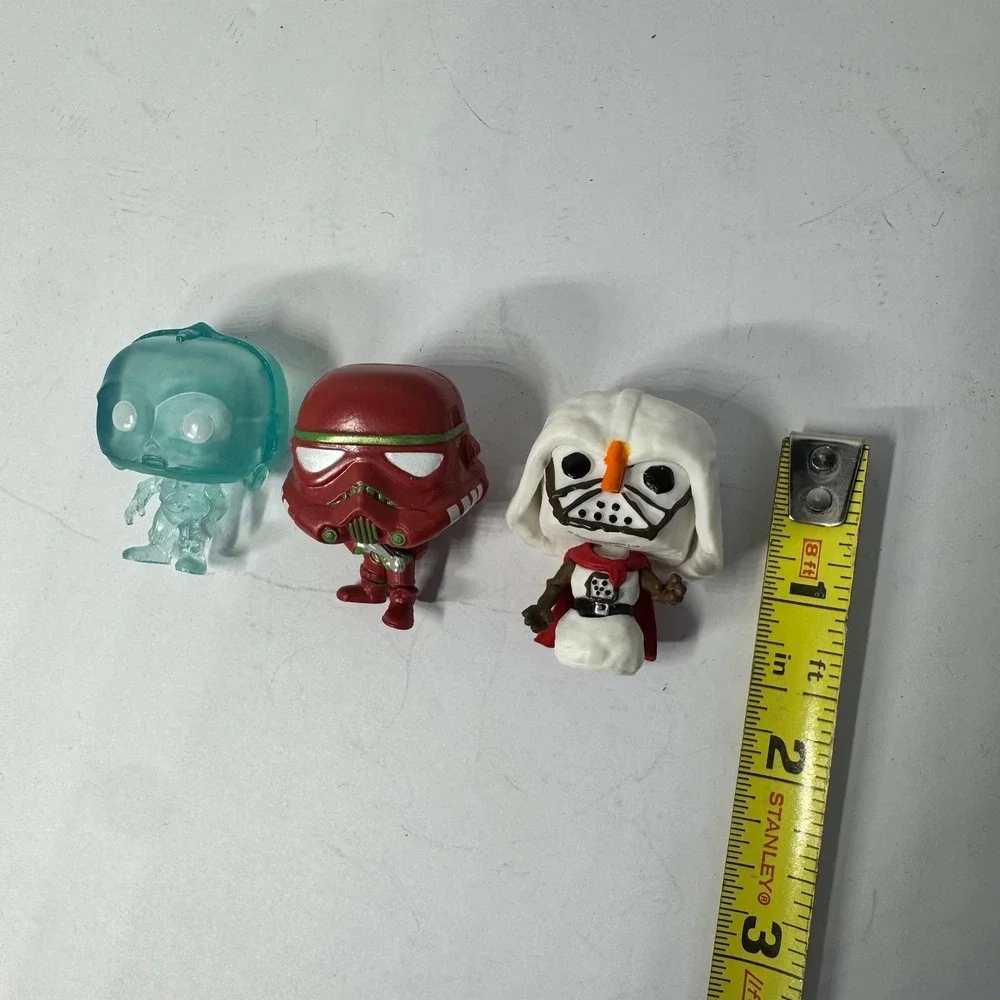 Funko Pop‎ Mini Star Wars Holiday 3-Piece Lot Darth Vader, Stormtrooper, C-3PO